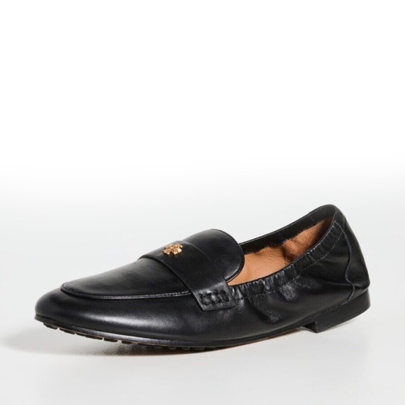 Tory Burch Shoes - Tory Burch Women's Napa Leather Ballet Loafer - Black